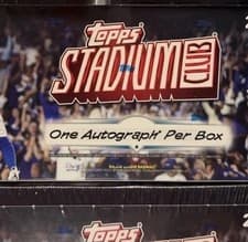 2026 2025 Topps Stadium Club Hobby Box