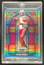 2025 Panini Prizm Draft Picks Stained Glass Dylan Raiola #8 card