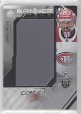 Carey Price 2021 SP Game Used NHL Stanley Cup Playoffs Banner Year Relics card