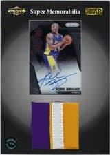 Kobe Bryant 2017 Panini Prizm Signature card