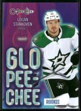 2024-25 O-Pee-Chee Glo Pee-Chee Logan Stankoven #GLO-11 card
