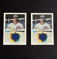 2026 Topps Heritage Clubhouse Collection Relics Seiya Suzuki #CCR-SS card