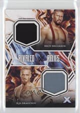 Ilja Dragunov/Bron Breakker 2025 Topps Exalted WWE Wrestling Rivaled Relics card
