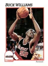 Buck Williams 1991-92 Hoops Base Set card