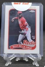 2024 Topps Chrome 1989 Topps Baseball Chrome Layer Variations Elly De La Cruz #89BCL-11 card