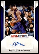 2024-25 Hoops Great SIGnificance Morris Peterson #GS-MPR card