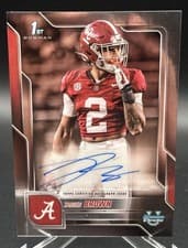 2025 Bowman University Chrome Chrome Prospect Autographs Zabien Brown #BCA-ZB card
