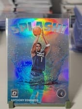 2022 Panini Donruss Optic Splash Anthony Edwards #2 card