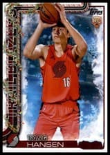 2025-26 Topps Holiday SSP Photo Variations Yang Hansen #SSV-YH card