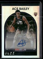 2025-26 NBA Hoops 1989 Hoops Signatures Ace Bailey #89S-AB card