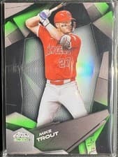 2026 Topps Chrome Black Depth of Darkness Mike Trout #DOD-14 card