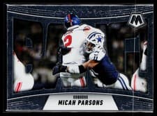2025 Panini Mosaic Bang Micah Parsons #6 card