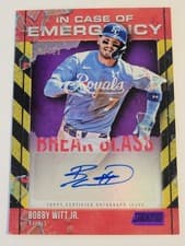 2025 Stadium Club In Case of Emergency Autographs Bobby Witt Jr. #ICOEA-BW