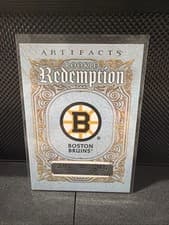 2025-26 Upper Deck Artifacts Base Rookie Redemption Boston Bruins #RED-202 card