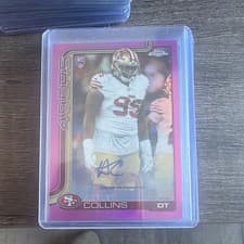 2025 Topps Chrome Retail Rookie Autographs Alfred Collins #RRA-ACO card