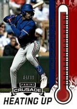2025 Panini Crusade Heating Up Sebastian Walcott #30 card