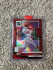 Juan Soto 2022 Panini Donruss card