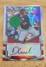 2025 Panini Stars & Stripes Collegiate National Team Signatures Daniel Cuvet #NTS-DC card
