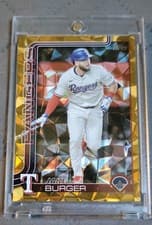 2025 Topps Chrome Update Sapphire Base Set Jake Burger #USC37 card