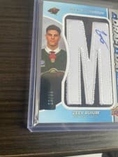 2025-26 SP Game Used Draft Day Marks Zeev Buium #DDM-ZB card