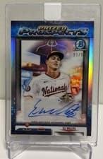 2025 Bowman Draft Prized Prospects Autographs Eli Willits #PPA-EW card