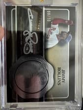 2025 Topps Five Star Silver Signatures Jimmy Rollins #FSS-JR card