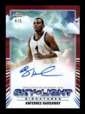 2024-25 Topps Chrome Sky-Light Signatures Anfernee Hardaway #SLS-AH card