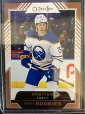 Owen Power 2022 Upper Deck O Pee Chee Glossy card