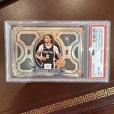 2024-25 Panini National Treasures Treasured Metals Stephon Castle #20 card
