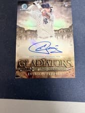 2024 Bowman Chrome Gladiators of the Diamond Autographs Everson Pereira #GDA-EP card