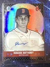 2025 Bowman Chrome Ascensions Autographs Roman Anthony #BAA-RA card