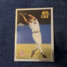 Derek Jeter 1996 Topps Chrome card