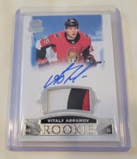 Vitaly Abramov 2020 Upper Deck The Cup 2019-20 card