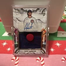 2025 Topps Inception Inception Autograph Jumbo Relic Hat Cade Horton #IAJH-CH card
