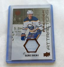 2024-25 Upper Deck Premier Premier Attractions Jersey Rasmus Dahlin #PA-RD card
