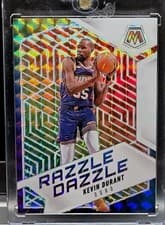 2024-25 Panini Mosaic Razzle Dazzle Kevin Durant #12 card