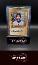 2025 Topps Gilded Collection Gold Framed Hall of Fame Autographs Billy Williams #HAFA-BW card