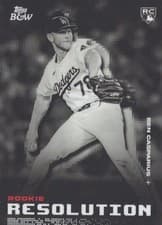 2025 Topps Black & White Rookie Resolution Ben Casparius #RR15 card
