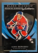 2025-26 Upper Deck Black Diamond Rookie Diamond Cutters Ivan Demidov #RDC-ID card