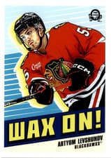 2025-26 O-Pee-Chee Wax On Artyom Levshunov #WO-12 card