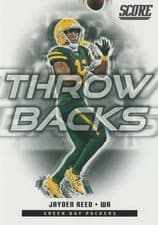 2025 Score Throwbacks Jayden Reed #24 card