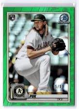 2020 Bowman Chrome A.J. Puk #34