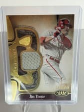 2026 Topps Tier One Tier One Legend Relics Jim Thome #T1LR-JT card