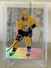 2025-26 Upper Deck Young Guns Acetate Matthew Wood #228 card