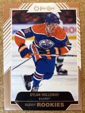 Dylan Holloway 2022 Upper Deck O Pee Chee Glossy card
