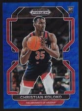 Christian Koloko 2022 Panini Prizm Draft Picks card