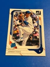 Jonah Tong 2026 Panini Donruss card