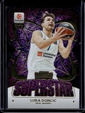 2025-26 Panini Contenders EuroLeague Superstar Die-Cuts Luka Doncic #10 card