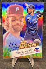 2025 Topps Chrome Hobby Masters Bryce Harper #HM-8 card