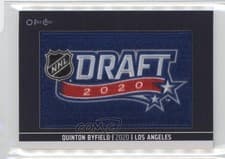2024-25 O-Pee-Chee First Round Draft Patches Quinton Byfield #DP-13 card